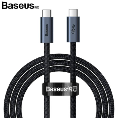 [Baseus]  플래쉬 USB4 40G 8K 60Hz C TO C 100W 1M 차량용품 전문 종합 쇼핑몰 피카몰